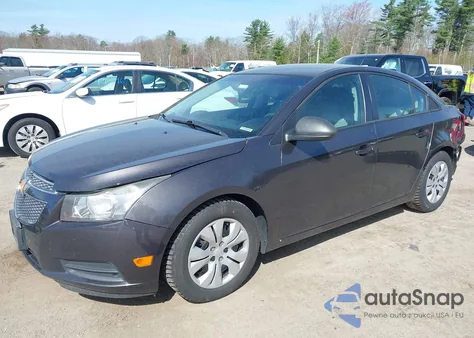 2014 Chevrolet Cruze Ls Auto from USA, damaged, VIN 1G1PA5SH2E7151389